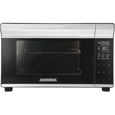 Gastroback Design Bistro Oven Bake & Grill 26L 3 Rack Level Non-Stick Cool-Touch 5 Functions Illuminated Sensor-Touch Display Child Lock - 62814 Gastroback Design Bistro Oven Bake & Grill 26L 3 Rack Level Non-Stick Cool-Touch 5 Functions Illuminated Sensor-Touch Display Child Lock - 62814