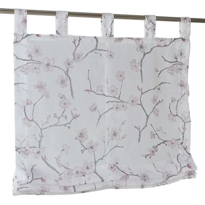KUTTI Aiko Rosé halbtransparent Raffrollo - Raffrollo KUTTI Aiko Rosé halbtransparent Raffrollo - Raffrollo