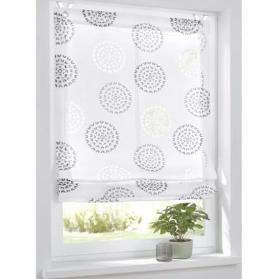 KUTTI Bella Halbtransparente Verstellbare Gardine KUTTI Bella Halbtransparente Verstellbare Gardine