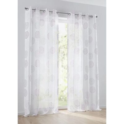 KUTTI Bella Rose Halbtransparente Vorhang KUTTI Bella Rose Halbtransparente Vorhang
