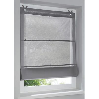 Helline Home - GRIS 6 - Grau - einfarbiges Gewebe - Blind Helline Home - GRIS 6 - Grau - einfarbiges Gewebe - Blind