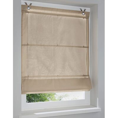 HEINE HOME Raffrollo - 210x80cm - beige - halbtransparent HEINE HOME Raffrollo - 210x80cm - beige - halbtransparent