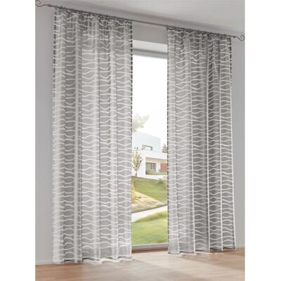 HEINE HOME Modell 4 Graue Gardine - Gardinen HEINE HOME Modell 4 Graue Gardine - Gardinen