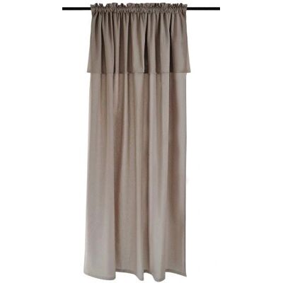 KUTTI - Lene - Beige - Cotton - Curtains KUTTI - Lene - Beige - Cotton - Curtains