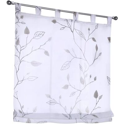 KUTTI Bonnie Florale Halbtransparente Gardine - Vorhang KUTTI Bonnie Florale Halbtransparente Gardine - Vorhang