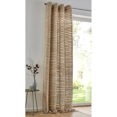 KUTTI Crinkle allover beige - Vorhang KUTTI Crinkle allover beige - Vorhang