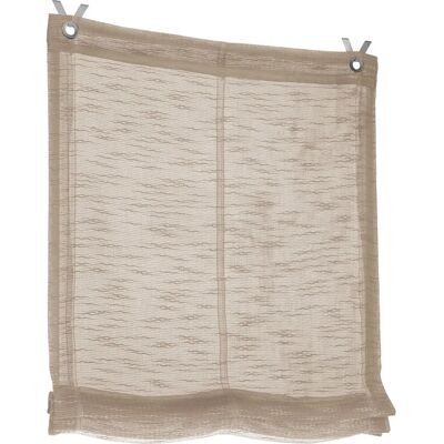 KUTTI Celtic Grau Raffrollo - Lichtfilter, 80x140cm KUTTI Celtic Grau Raffrollo - Lichtfilter, 80x140cm