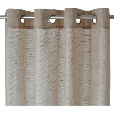HEINE HOME Grau Halbtransparente Gardinen - Gardine HEINE HOME Grau Halbtransparente Gardinen - Gardine