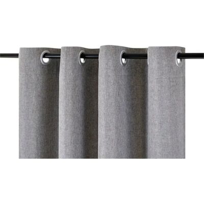 KUTTI Dimout Vorhang - Grau, 225cm x 140cm, Isoliert KUTTI Dimout Vorhang - Grau, 225cm x 140cm, Isoliert