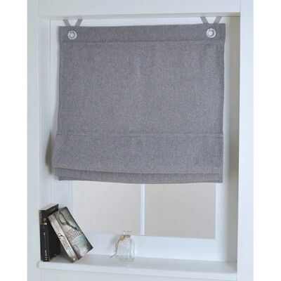 KUTTI Dimout Grauer Rollo - Raffrollo KUTTI Dimout Grauer Rollo - Raffrollo