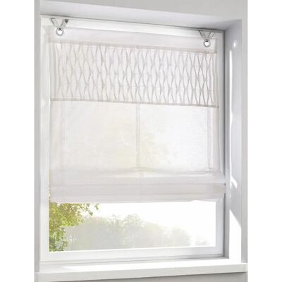 KUTTI - Tuck Kessy - Weiß - 140x45 cm - Roller blind KUTTI - Tuck Kessy - Weiß - 140x45 cm - Roller blind