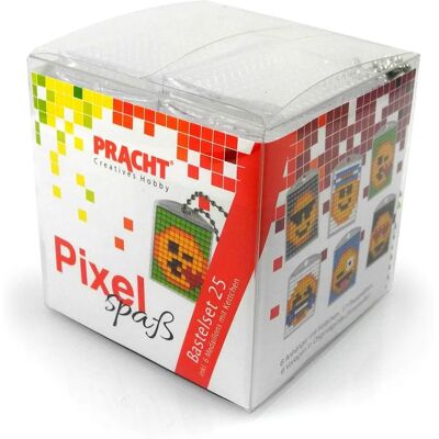 Pracht Kreativset - 25 Pixelset & 6 Kubmedaljonger Pracht Kreativset - 25 Pixelset & 6 Kubmedaljonger