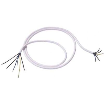 Bachmann Câble Blanc 2m H05VV-F 5G 2.5mm² Bachmann Câble Blanc 2m H05VV-F 5G 2.5mm²