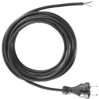 Bachmann 246.176 Stromkabel - 5m 2x1mm², Schwarz Bachmann 246.176 Stromkabel - 5m 2x1mm², Schwarz