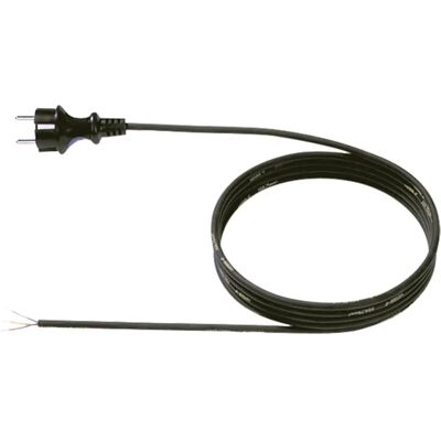 Cavo di alimentazione Bachmann 2m Nero - H07RN-F 3G 1.5 mm² - Germania Cavo di alimentazione Bachmann 2m Nero - H07RN-F 3G 1.5 mm² - Germania