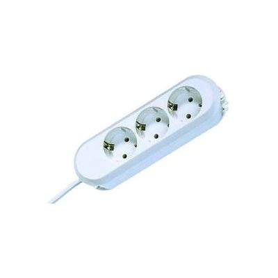 Bachmann 3-gniazdkowa listwa zasilająca Biały - Power Strip Bachmann 3-gniazdkowa listwa zasilająca Biały - Power Strip