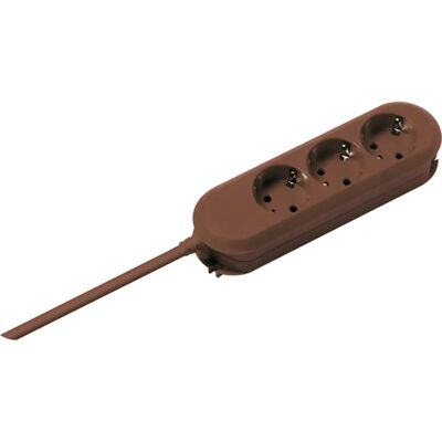 Bachmann Braune Mehrfachsteckdose - Power Strip Bachmann Braune Mehrfachsteckdose - Power Strip