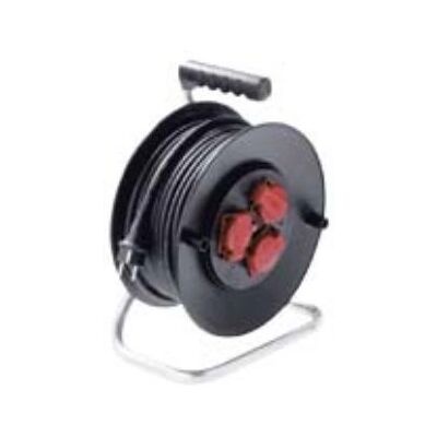 Rallonge électrique Bachmann - 40m, 3 prises SCHUKO - IP44 Rallonge électrique Bachmann - 40m, 3 prises SCHUKO - IP44