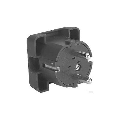 Bachmann 911.470 Elektrischer Netzstecker - 2P+E - Braun Bachmann 911.470 Elektrischer Netzstecker - 2P+E - Braun