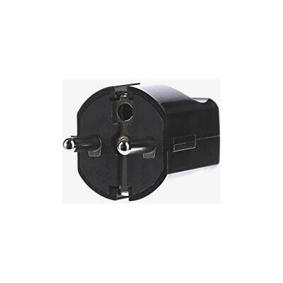 Enchufe de potencia tipo F Bachmann - 250V 16A - Negro Enchufe de potencia tipo F Bachmann - 250V 16A - Negro