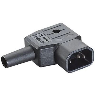 Bachmann 915.172 Conector IEC 60320 C14 Negro - Ángulo Recto - Refrigeración Bachmann 915.172 Conector IEC 60320 C14 Negro - Ángulo Recto - Refrigeración