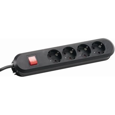 Regleta con interruptor Bachmann 381.130K - Enchufe y protección Regleta con interruptor Bachmann 381.130K - Enchufe y protección
