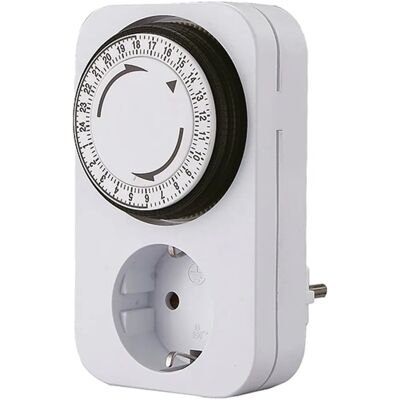 Temporizador diario analógico Bachmann 852.101 - Funcionamiento continuo Temporizador diario analógico Bachmann 852.101 - Funcionamiento continuo