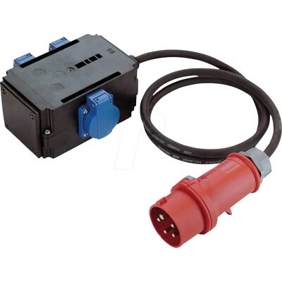 Bachmann Unidad de Distribución - 3 Tomas - Cable 1,5 m - IP44 Para Exterior Bachmann Unidad de Distribución - 3 Tomas - Cable 1,5 m - IP44 Para Exterior