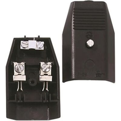 Connettore di alimentazione Bachmann 900.004 - Europeo, Nero, Terminale a vite Connettore di alimentazione Bachmann 900.004 - Europeo, Nero, Terminale a vite