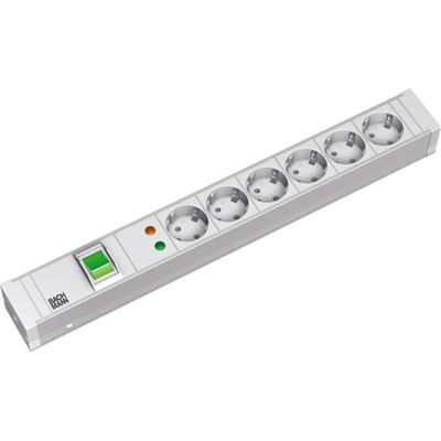 Bachmann Télécabine électrique - 6 prises avec protection contre surtensions - Blanc - Publicité Bachmann Télécabine électrique - 6 prises avec protection contre surtensions - Blanc - Publicité