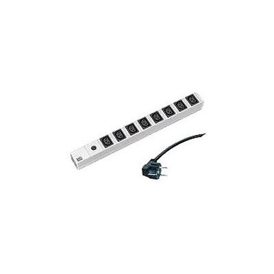 Bachmann - 333.408 - 8x C13 - 2m - Netzverteiler Bachmann - 333.408 - 8x C13 - 2m - Netzverteiler