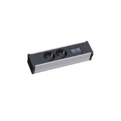 Bachmann Coni Verlängerungsschnur - Innen Aluminium, Schwarz - Verlängerungskabel Bachmann Coni Verlängerungsschnur - Innen Aluminium, Schwarz - Verlängerungskabel