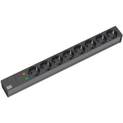 Bachmann 19'' Steckdosenleiste 8-fach - Rackmontage Bachmann 19'' Steckdosenleiste 8-fach - Rackmontage