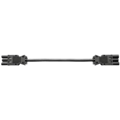 Bachmann 375.072 Verlängerungskabel - 1m, Schwarz, ST18, Innenbereich Bachmann 375.072 Verlängerungskabel - 1m, Schwarz, ST18, Innenbereich