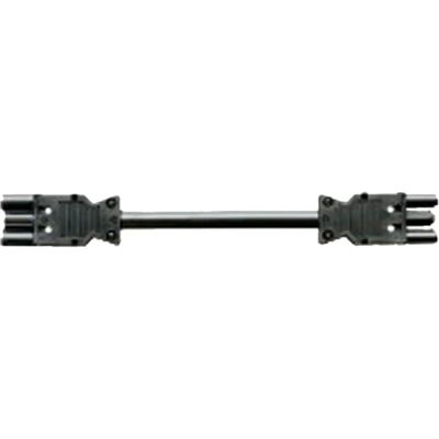 Bachmann 375.081 Schwarzes 1m Verlängerungskabel - Innenbereich Bachmann 375.081 Schwarzes 1m Verlängerungskabel - Innenbereich