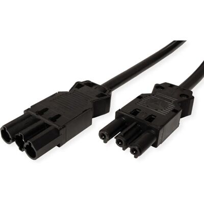 Bachmann 375.083 Verlängerungskabel - 3m Schwarz Bachmann 375.083 Verlängerungskabel - 3m Schwarz
