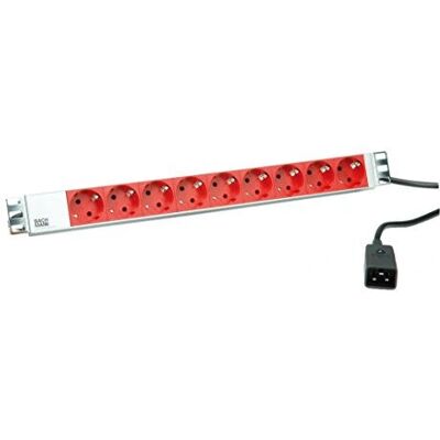 Bachmann 333.936 Verlengsnoer - 9 Aansluitingen - Binnen Grijs Bachmann 333.936 Verlengsnoer - 9 Aansluitingen - Binnen Grijs