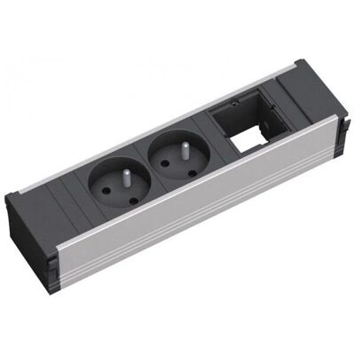 Bachmann Modell 912.010 Steckdosenleiste mit 2 Erdungsschnittstellen Bachmann Modell 912.010 Steckdosenleiste mit 2 Erdungsschnittstellen