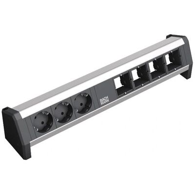Bachmann 902.003 Regleta de enchufes - Regleta con 3 Tomas AC Bachmann 902.003 Regleta de enchufes - Regleta con 3 Tomas AC