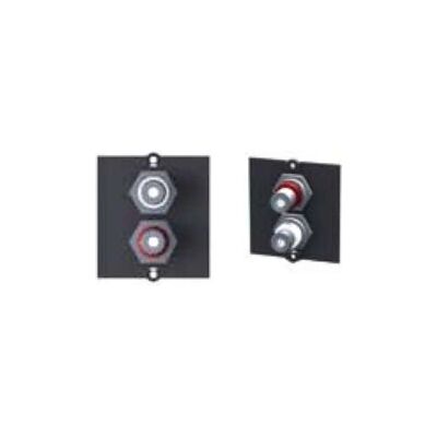 Bachmann 917.022 RCA Steckdose - Schwarz Bachmann 917.022 RCA Steckdose - Schwarz