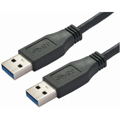 Bachmann 918.021 USB-Kabel - 1m USB 2.0 A/A Schwarz Bachmann 918.021 USB-Kabel - 1m USB 2.0 A/A Schwarz