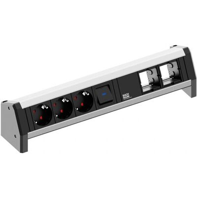 Bachmann Modell 902.018 Steckdosenleiste mit 3 Schuko & 2 GST18 Bachmann Modell 902.018 Steckdosenleiste mit 3 Schuko & 2 GST18