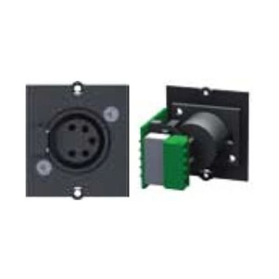 Bachmann Bachmann 917.101 Prise XLR Noire - Prise sortie Bachmann Bachmann 917.101 Prise XLR Noire - Prise sortie