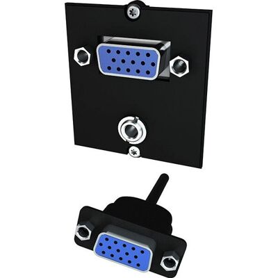 Bachmann 917.150 VGA + 3,5 mm Buchse - Steckdose Bachmann 917.150 VGA + 3,5 mm Buchse - Steckdose