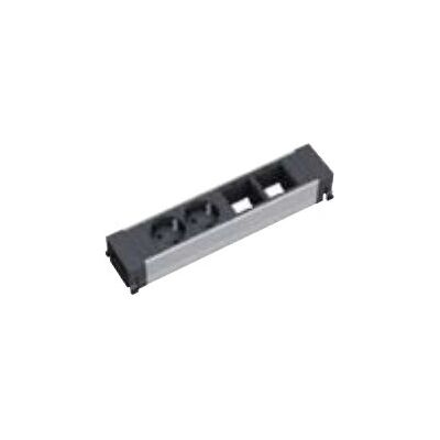 Bachmann 909.029 Stromverlängerung - 2 AC-Steckdosen, Indoor, Schwarz Bachmann 909.029 Stromverlängerung - 2 AC-Steckdosen, Indoor, Schwarz