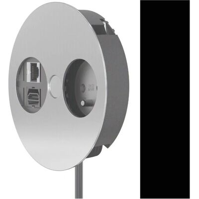 Bachmann Mehrfachsteckdose mit Abdeckscheibe - Power Strip with Cover Plate Bachmann Mehrfachsteckdose mit Abdeckscheibe - Power Strip with Cover Plate