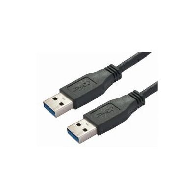 Bachmann 918.082 USB-Kabel - 3 m, USB 3.0, USB A - USB A, Männlich - Männlich, Schwarz Bachmann 918.082 USB-Kabel - 3 m, USB 3.0, USB A - USB A, Männlich - Männlich, Schwarz