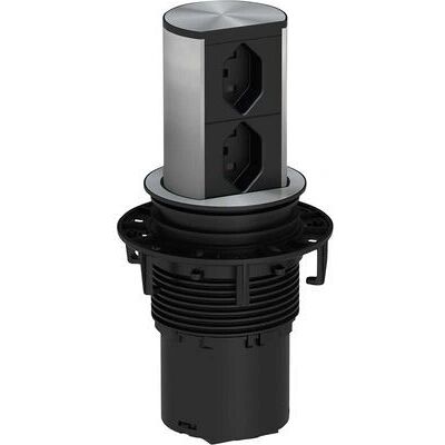 Bachmann 928.024 - Regleta de enchufes, Elevador, 2m, 2 enchufes T23 Bachmann 928.024 - Regleta de enchufes, Elevador, 2m, 2 enchufes T23