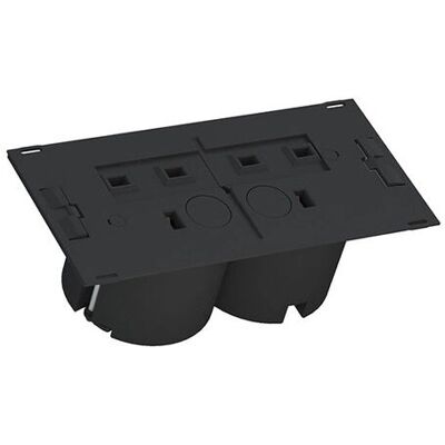 Bachmann DUE Steckdosenleiste - 2xUK, 2m Kabel, IP20 Bachmann DUE Steckdosenleiste - 2xUK, 2m Kabel, IP20