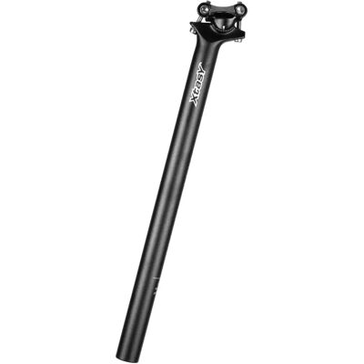 Tija de sillín Ergotec Skalar Negra 27.2x400mm - Sillín de bicicleta Tija de sillín Ergotec Skalar Negra 27.2x400mm - Sillín de bicicleta